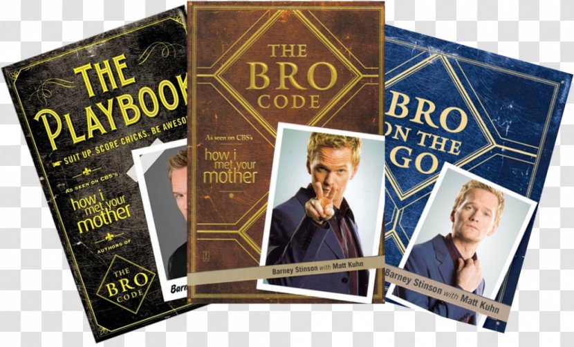 Barney Stinson The Bro Code Book On Go Television - How I Met Your Mother Transparent PNG