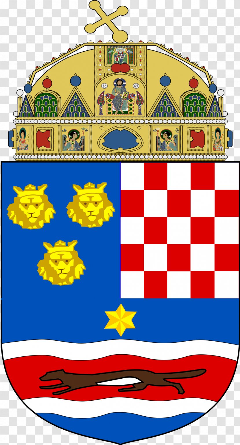 Kingdom Of Croatia-Slavonia Austria-Hungary Illyria - Coat Arms Austriahungary - Croatia Transparent PNG