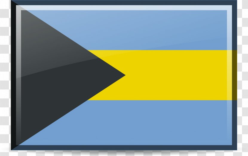 Flag Of The Bahamas United States Angola - Triangle - Weave Transparent PNG