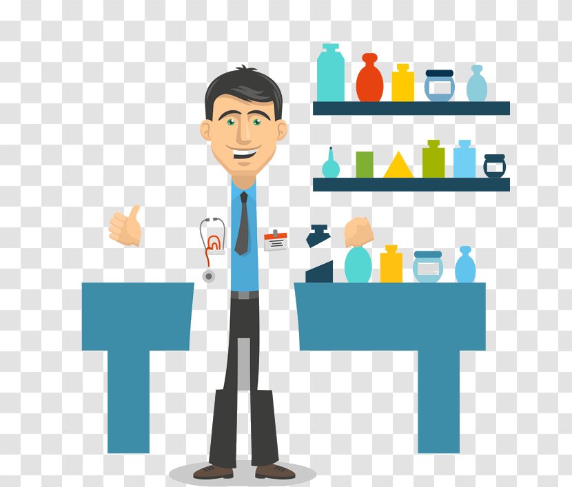 Hospital Pharmacy Pharmacist Pharmaceutical Drug Image - Art - Prospects Pattern Transparent PNG
