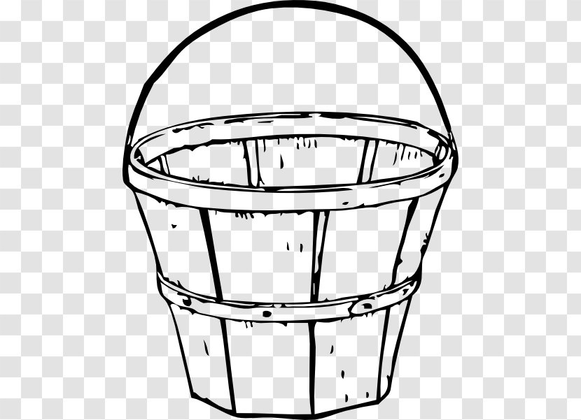 Basket Clip Art - Area - Water Bucket Cliparts Transparent PNG