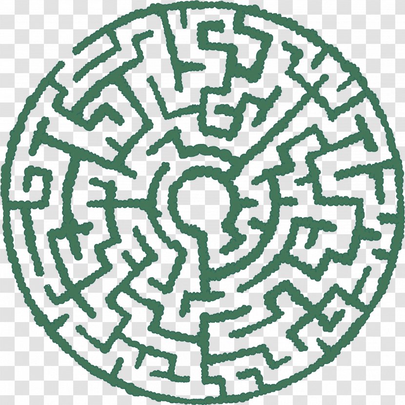 Maze Generation Algorithm Labyrinth Dungeon Crawl Puzzle - Flower - Map Transparent PNG