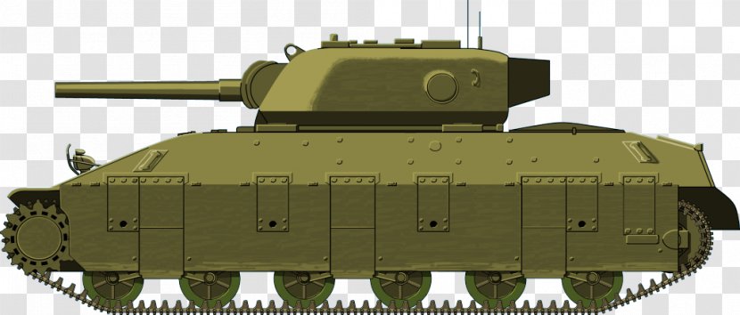 Churchill Tank Self-propelled Artillery Gun - Mode Of Transport - Heavy Transparent PNG