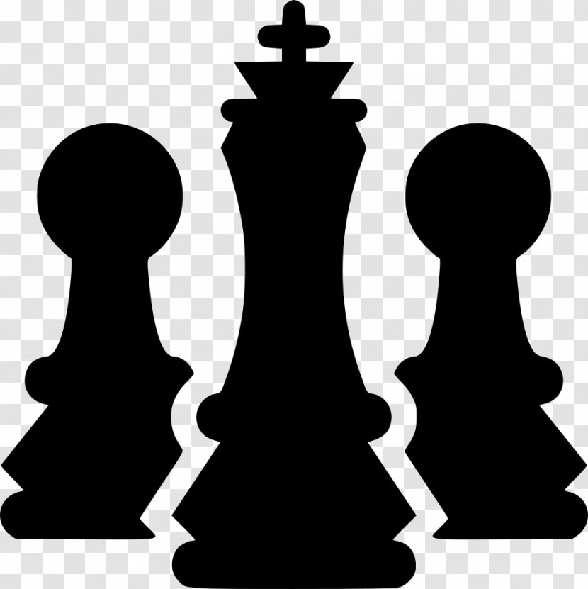 Chess Board Game Strategy - Silhouette Transparent PNG