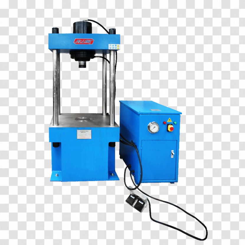 Cuatro Postes Machine Hydraulic Press Hydraulics Punching - Hardware - Prensa Transparent PNG