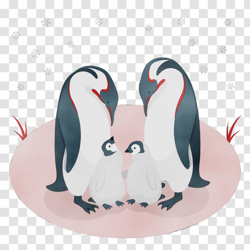 Penguins Cartoon Birds Flightless Bird Transparent PNG