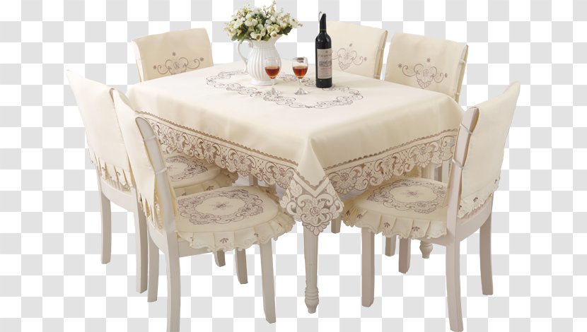 Tablecloth Chair Icon - Stool - Table Transparent PNG