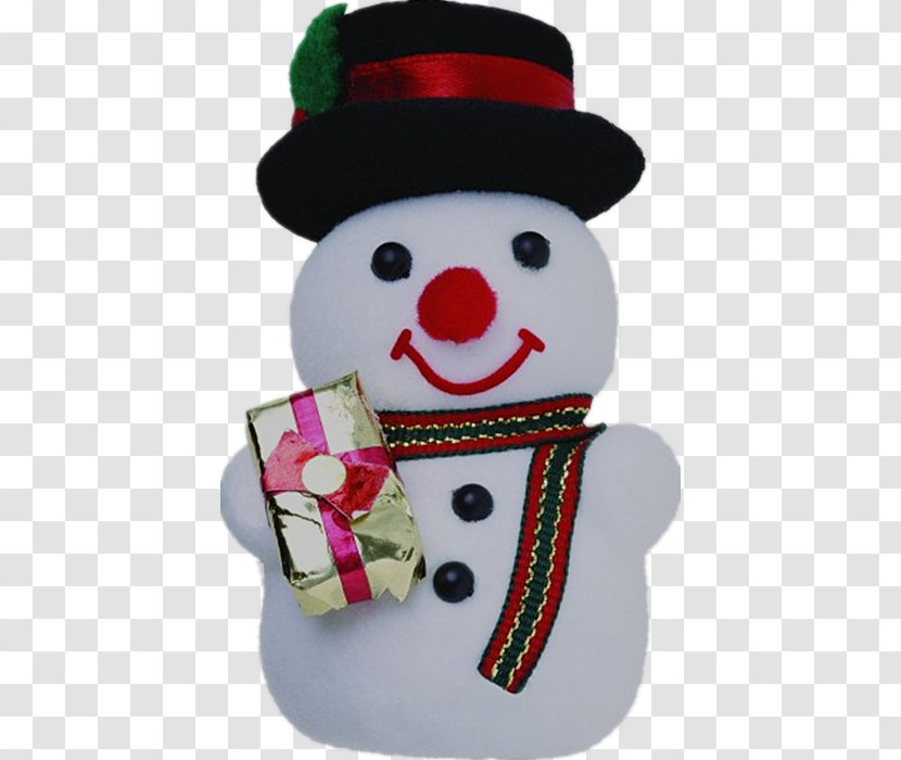 Christmas Decoration Snowman - Garland - White Transparent PNG