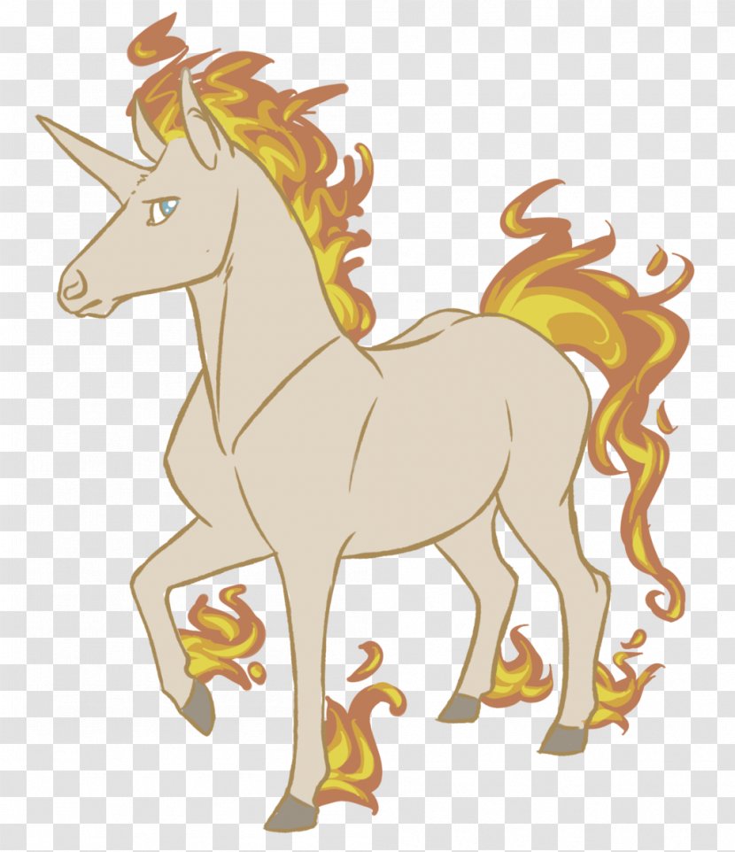 Mane Mustang Pony Unicorn - Horse Transparent PNG