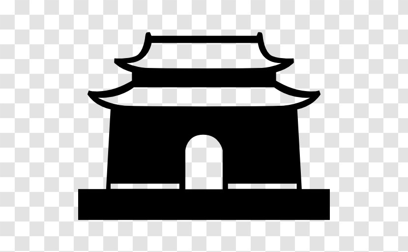 Forbidden City Ming Tombs Clip Art - Black And White - Beijing Vector Transparent PNG