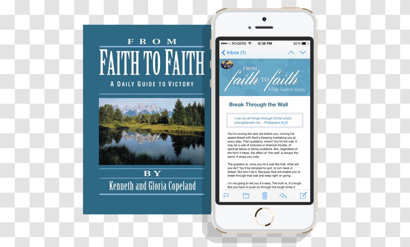 Smartphone From Faith To Devotional Font - Multimedia Transparent PNG