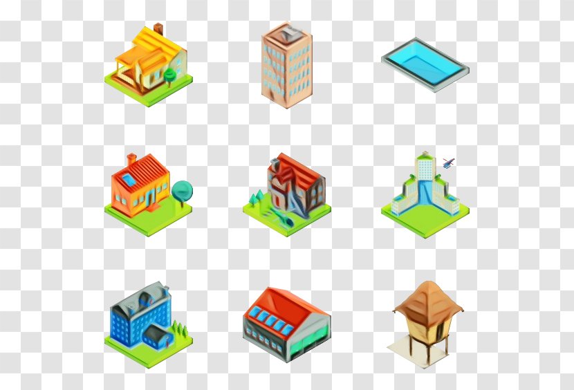 Toy Block Line Playset Educational - Wooden Transparent PNG
