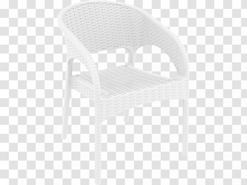 Chair Plastic Wicker Garden Furniture Transparent PNG