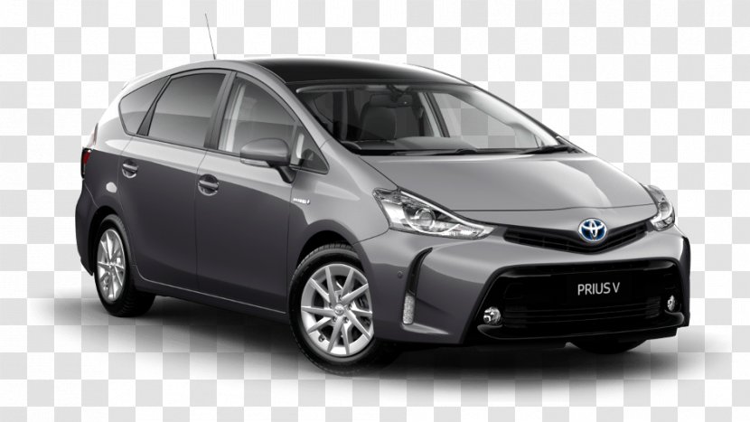 2017 Toyota Prius V Compact Car Minivan - Vehicle Door Transparent PNG