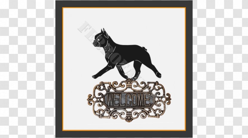 Dog Breed Non-sporting Group Picture Frames Pattern - Black M Transparent PNG