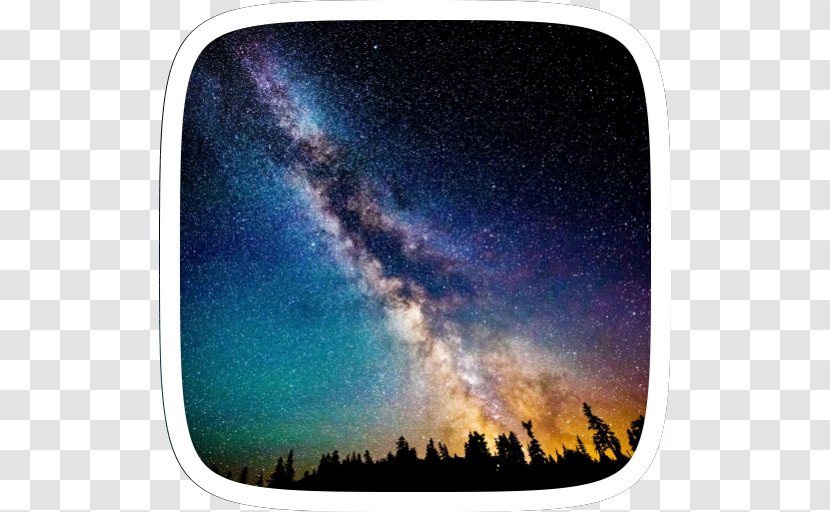 Milky Way Night Sky Desktop Wallpaper Nature Universe - Star Transparent PNG