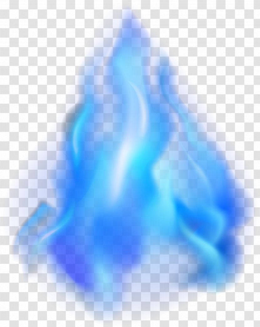 Flame Blue Heat - Concepteur - Simple Effect Element Transparent PNG