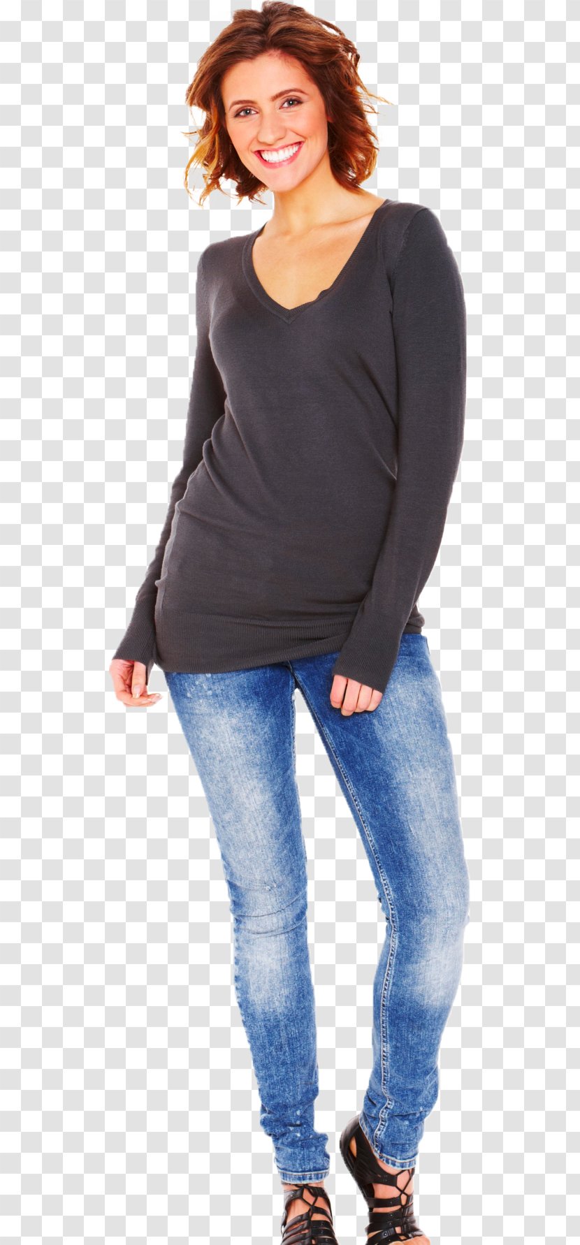 Woman Jeans ISOCYCLE SAS - Informal Attire Transparent PNG