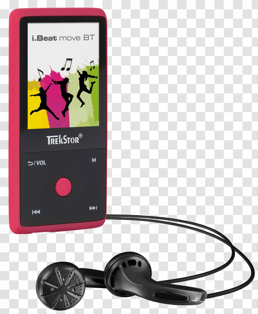 MP3 Player MP4 Firmware TrekStor I.Beat Move BT - Watercolor - Mp3 Transparent PNG