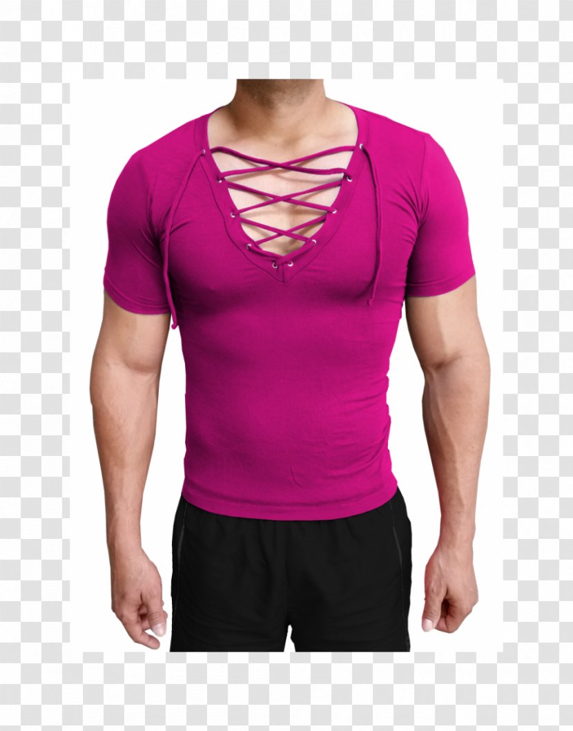 T-shirt Shoulder Pink M - Joint Transparent PNG