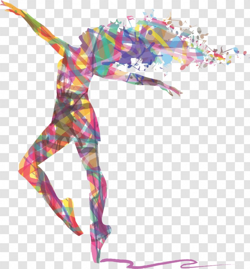 Ballet Dancer Art - Painting - Zumba Transparent PNG
