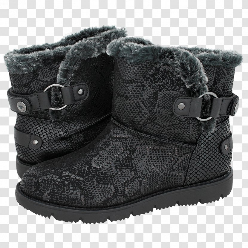Snow Boot Hiking Shoe Walking - Black Transparent PNG