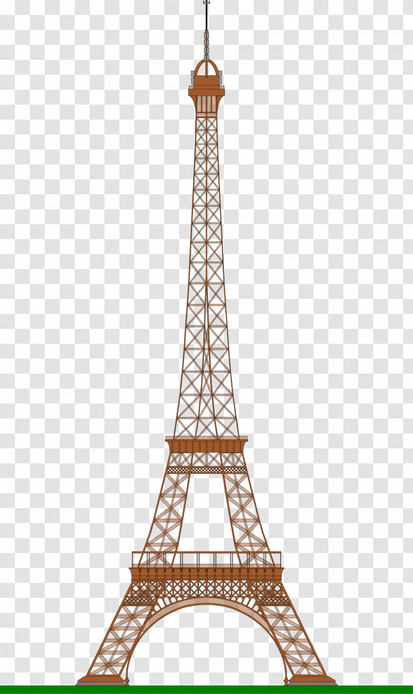 Eiffel Tower Drawing Clip Art - Landmark - Pic Transparent PNG