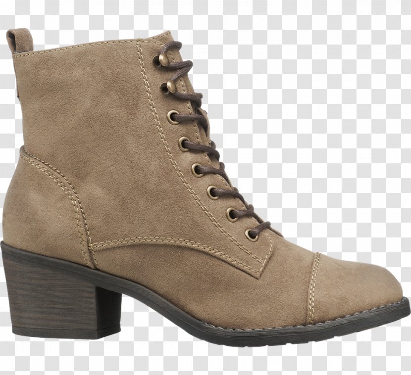 Suede Shoe Boot Walking - Brown Transparent PNG