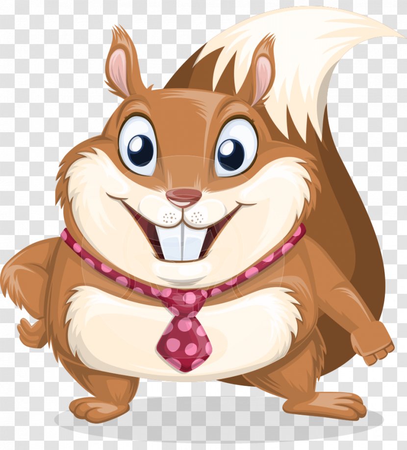Whiskers Squirrel Businessperson Rodent - Canidae Transparent PNG