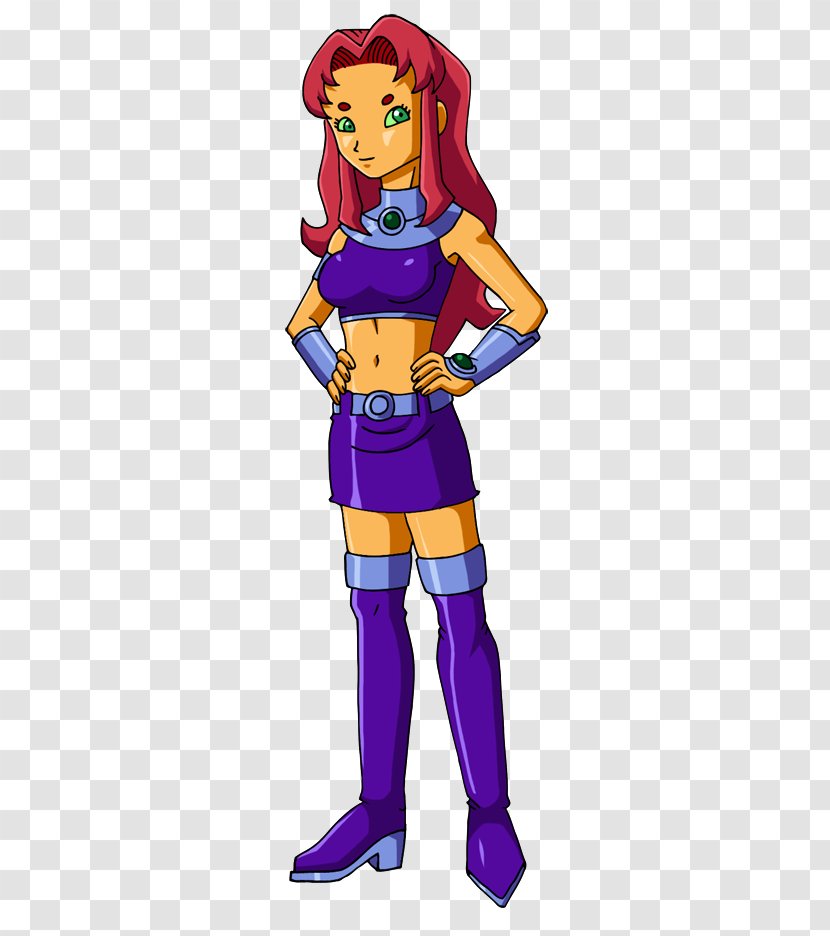 Shoe Female Homo Sapiens Clip Art - Cartoon - Starfire Teen Titans Transparent PNG