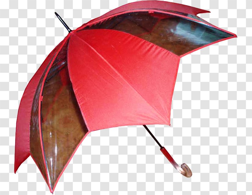 Red Umbrella Brown Transparent PNG