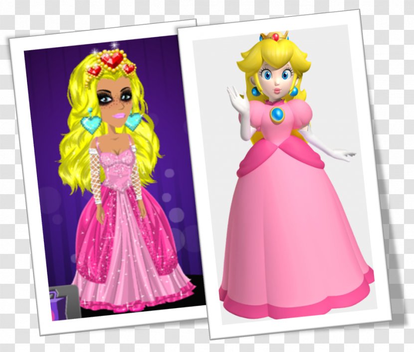 Princess Peach Cosplay Pink M Costume Transparent PNG