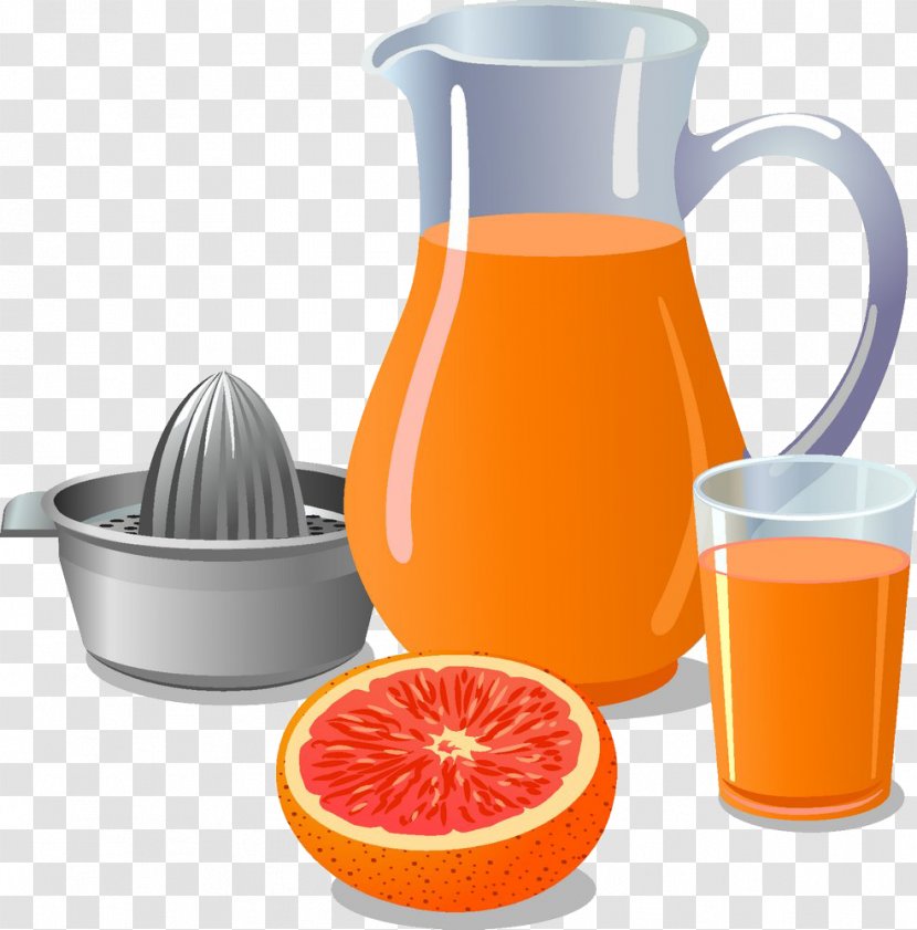 Orange Juice Tomato Grapefruit - Lemon Picture Transparent PNG