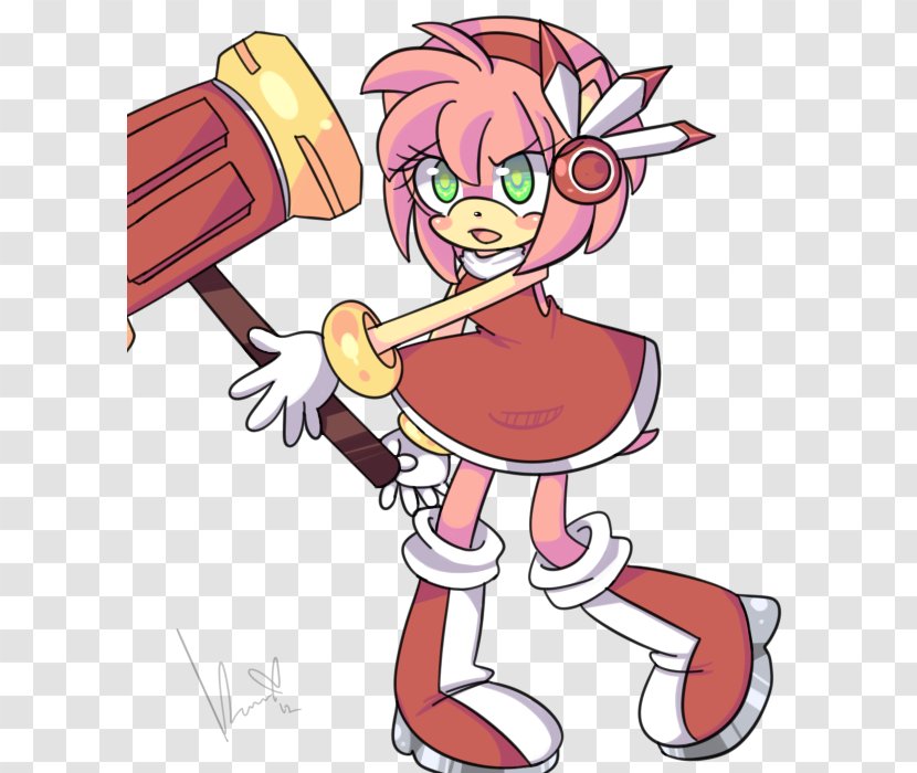 Amy Rose Sonic Adventure Fan Art Princess Sally Acorn - Tree - Vs Transparent PNG