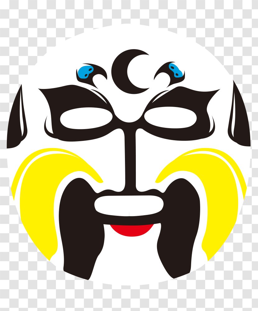 Peking Opera Mask Beijing Chinese - Facial - Characters Transparent PNG