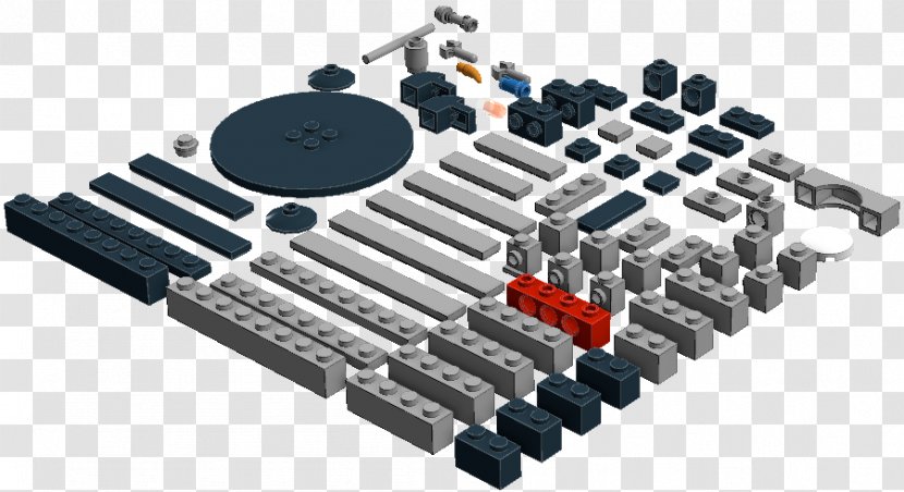 LEGO Digital Designer Turntablism Phonograph Technics - Tree - Turntable Parts Transparent PNG