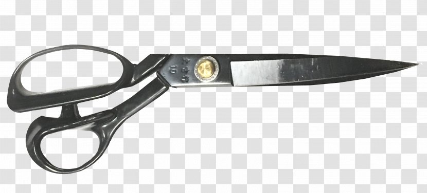 Knife Melee Weapon Blade Hunting & Survival Knives - Golden Scissors Transparent PNG