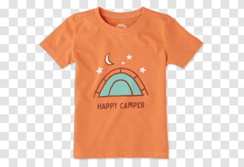T-shirt Happy Trails Colorado Life Is Good Company Gift Shop - Text - Camper Transparent PNG