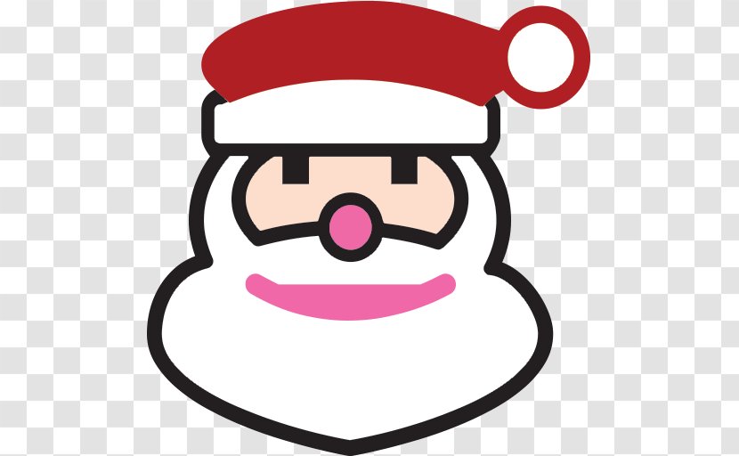 Santa Claus Father Christmas Emoji Tree - And Holiday Season Transparent PNG