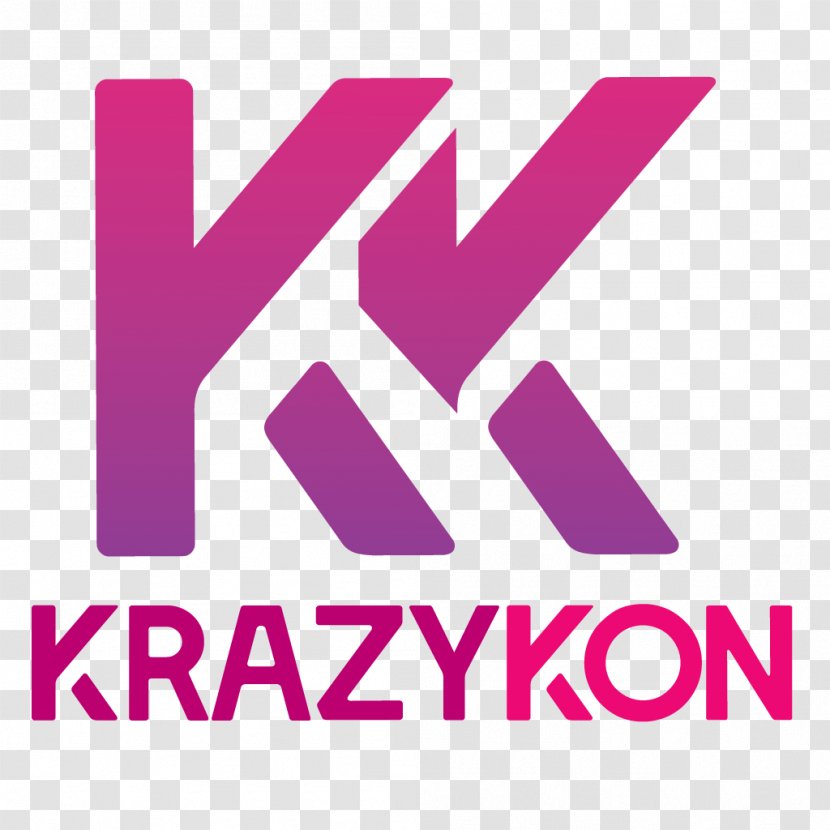 Logo Krazy Kings! Font Brand Pink M - Concert Promotion Transparent PNG