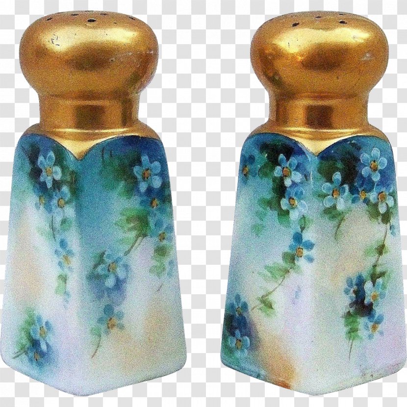 Salt & Pepper Shakers Product Cobalt Blue - Greenery Hand Painted Transparent PNG