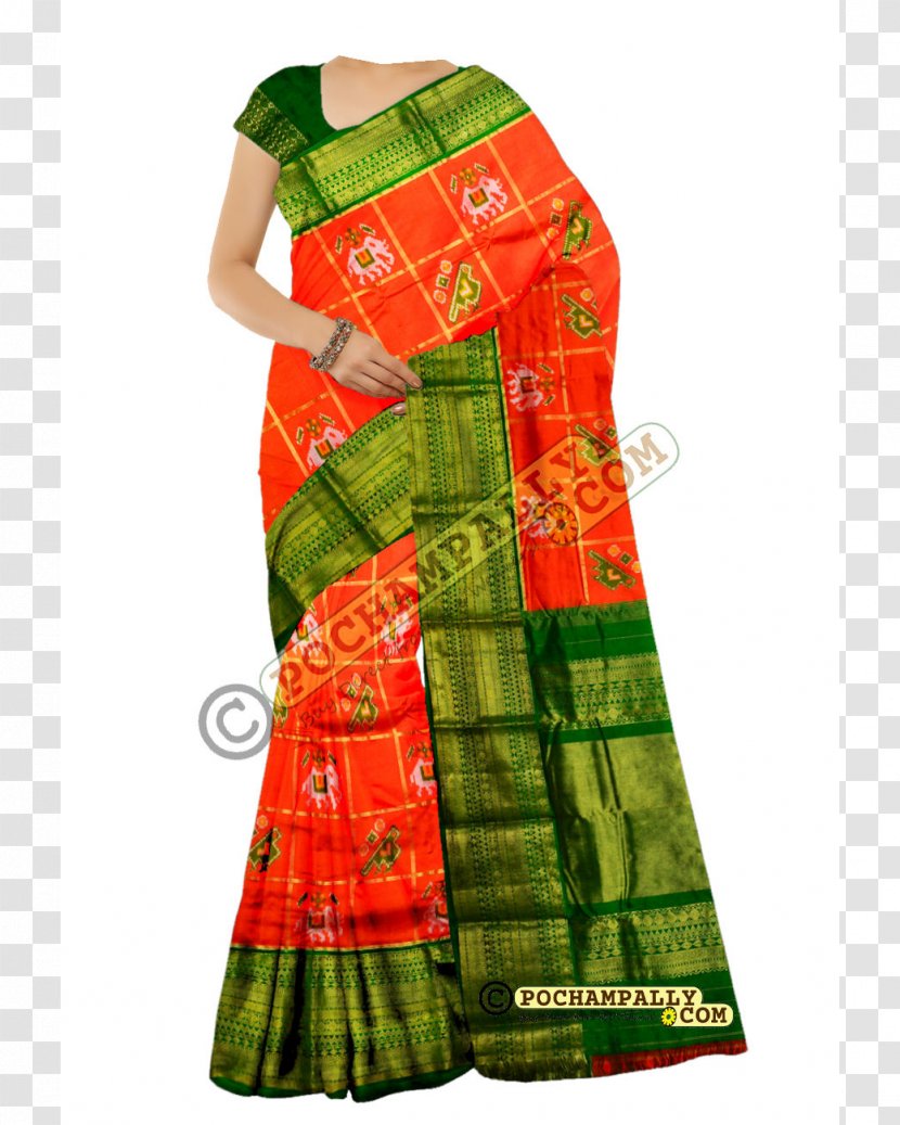 Zari Silk Bhoodan Pochampally Kanchipuram Saree - Handloom - Rich Style Transparent PNG