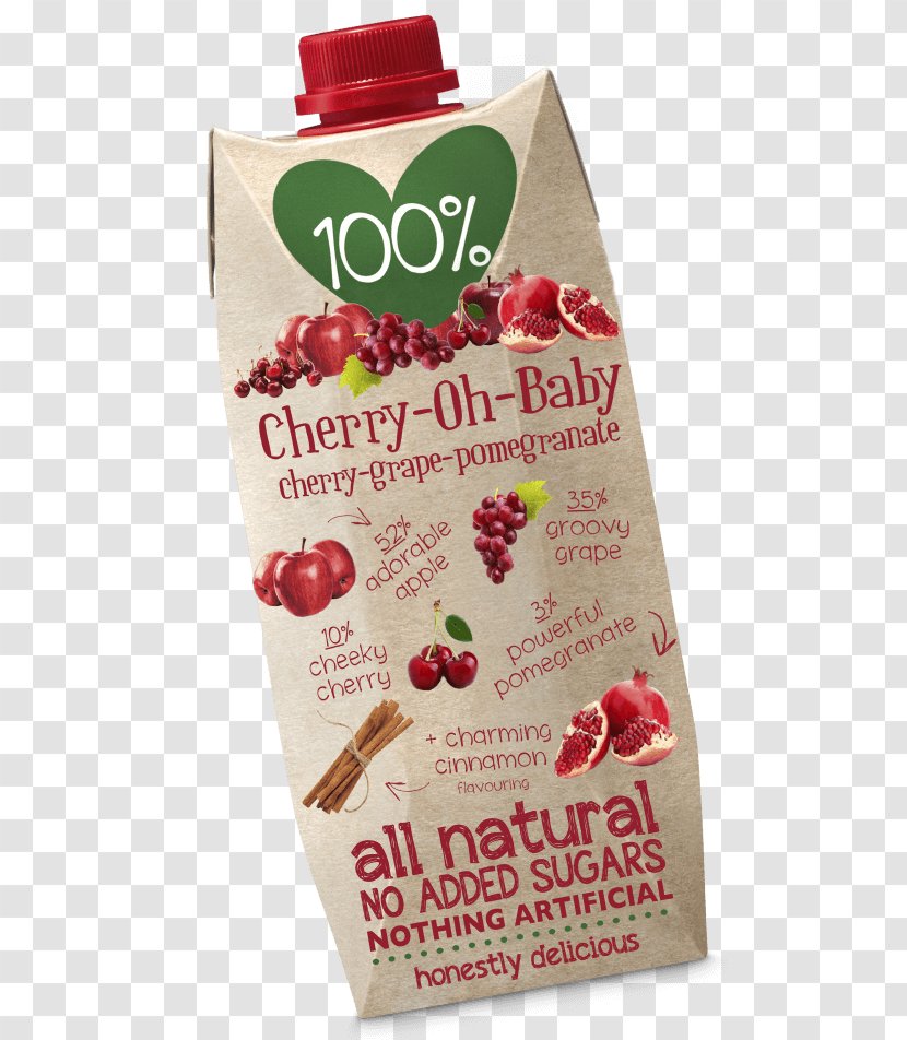 Flavor Cherry Oh Baby Juice Cranberry Grape - Berry Transparent PNG