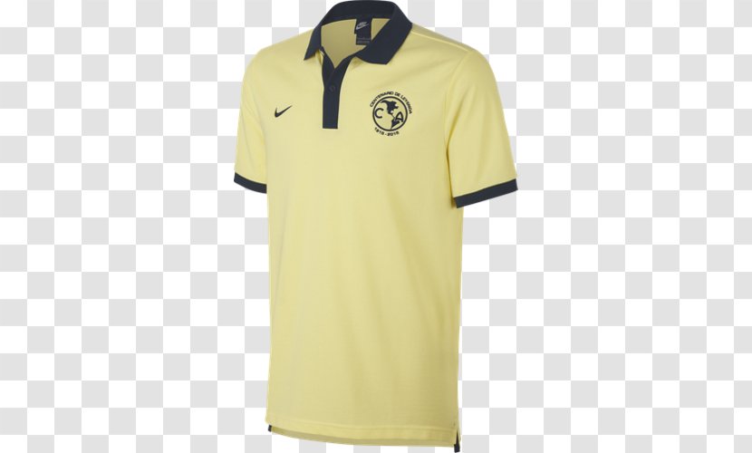 Club América Nike Free Polo Shirt - Yellow - America Transparent PNG