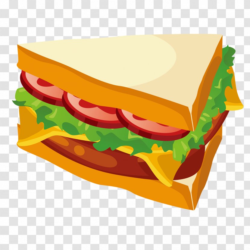 Hamburger Breakfast Bakery Sandwich Vector Graphics - Huge Transparent PNG