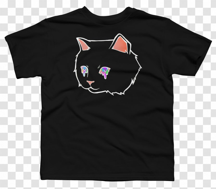 T-shirt Sleeve Clothing Top - Logo - Cat Lover T Shirt Transparent PNG
