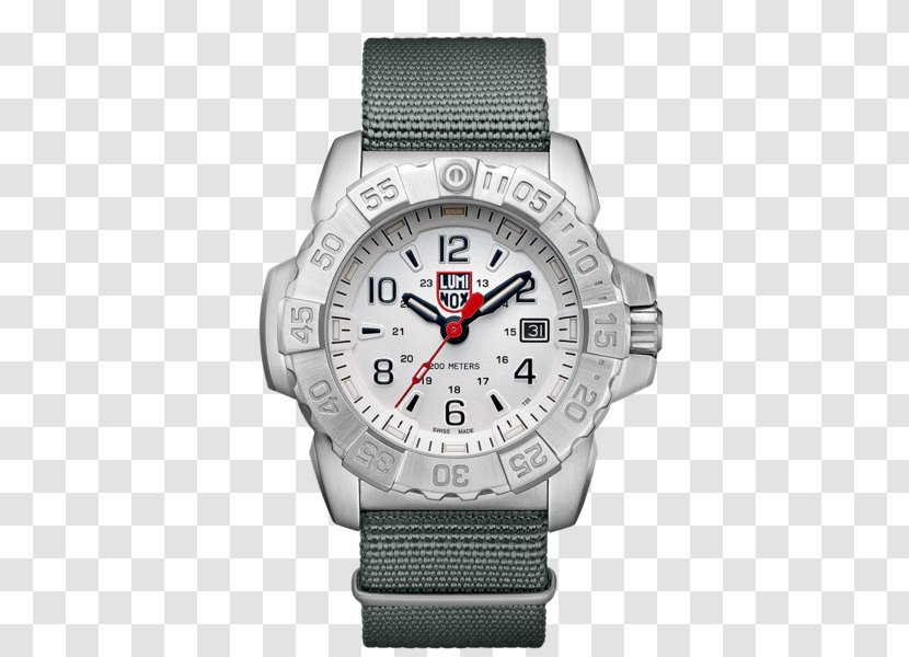 Luminox Navy Seal Colormark 3050 Series United States SEALs Military - Bracelet - Usa Visa Transparent PNG