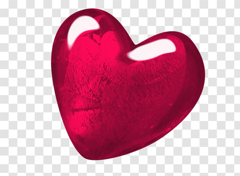 Love Heart Clip Art - Red Transparent PNG