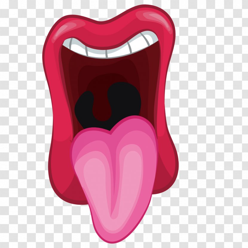 Long-sleeved T-shirt Hoodie Smiley Tongue - Flower - Spit And Lips Transparent PNG