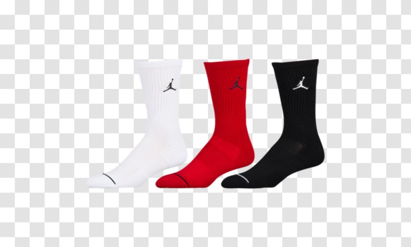 Jordan Jumpman 3-Pack Men's Crew Socks Air Nike - Sock Transparent PNG